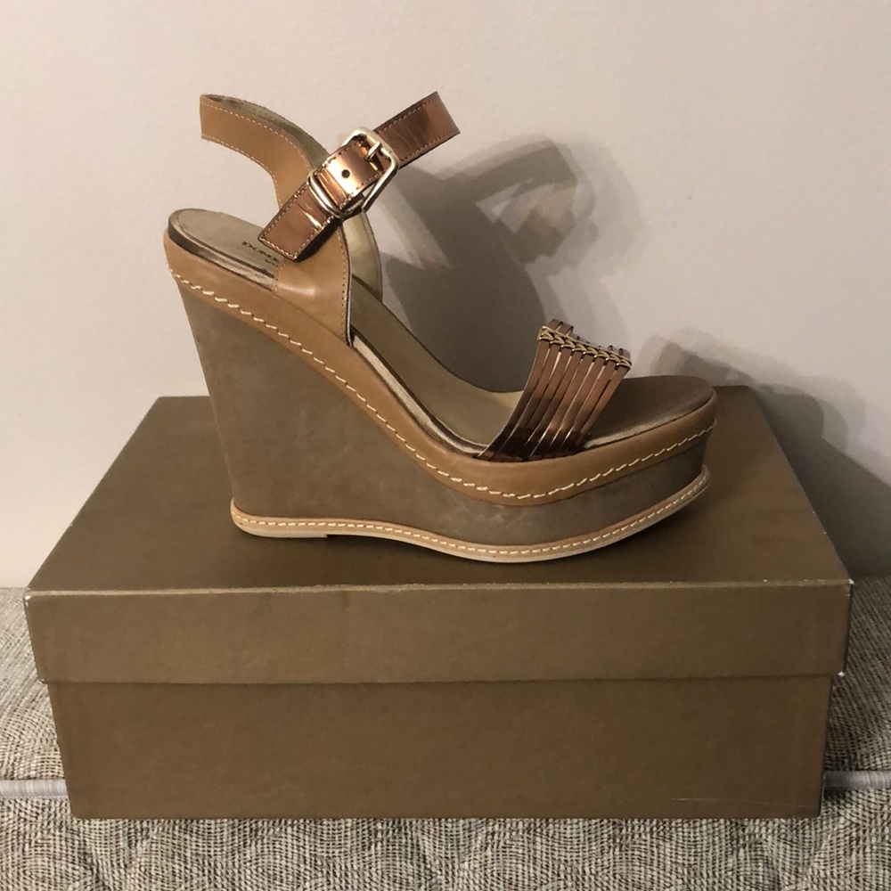 🌺🌺 DOMENICO VACCA  platform sandals size 38